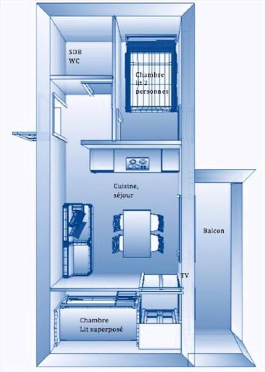 Residence La Croix Du Sud - 2 Pieces Cabine 4 Personnes 2 Expose Ouest Mae-2474 Валлуар Екстер'єр фото